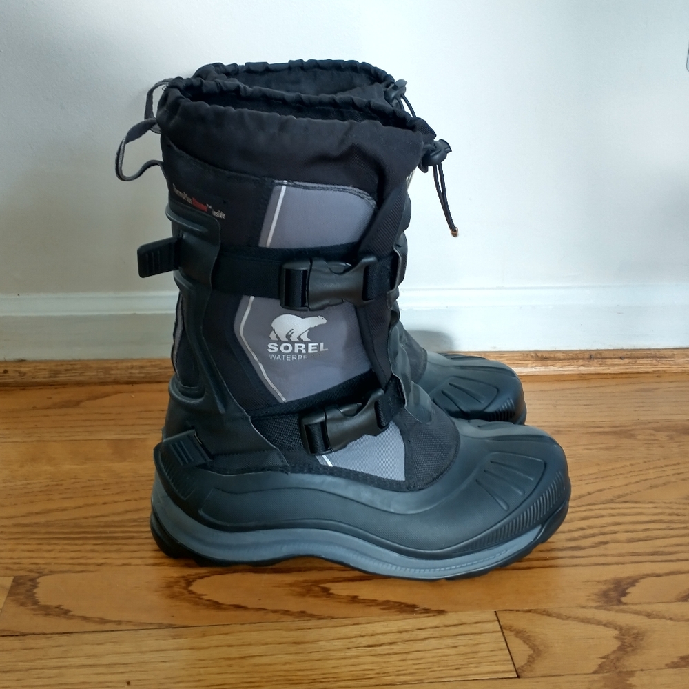 Sorel Alpha Buckle track men’s snow shoes 9